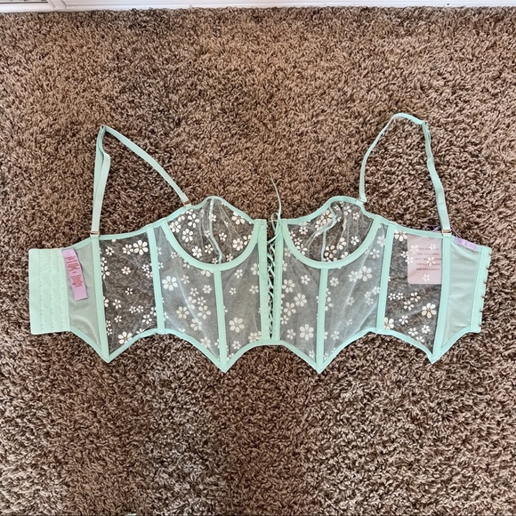 Rare Savage X Fenty Mint Daisy Puff Print Set - Picture 6 of 16